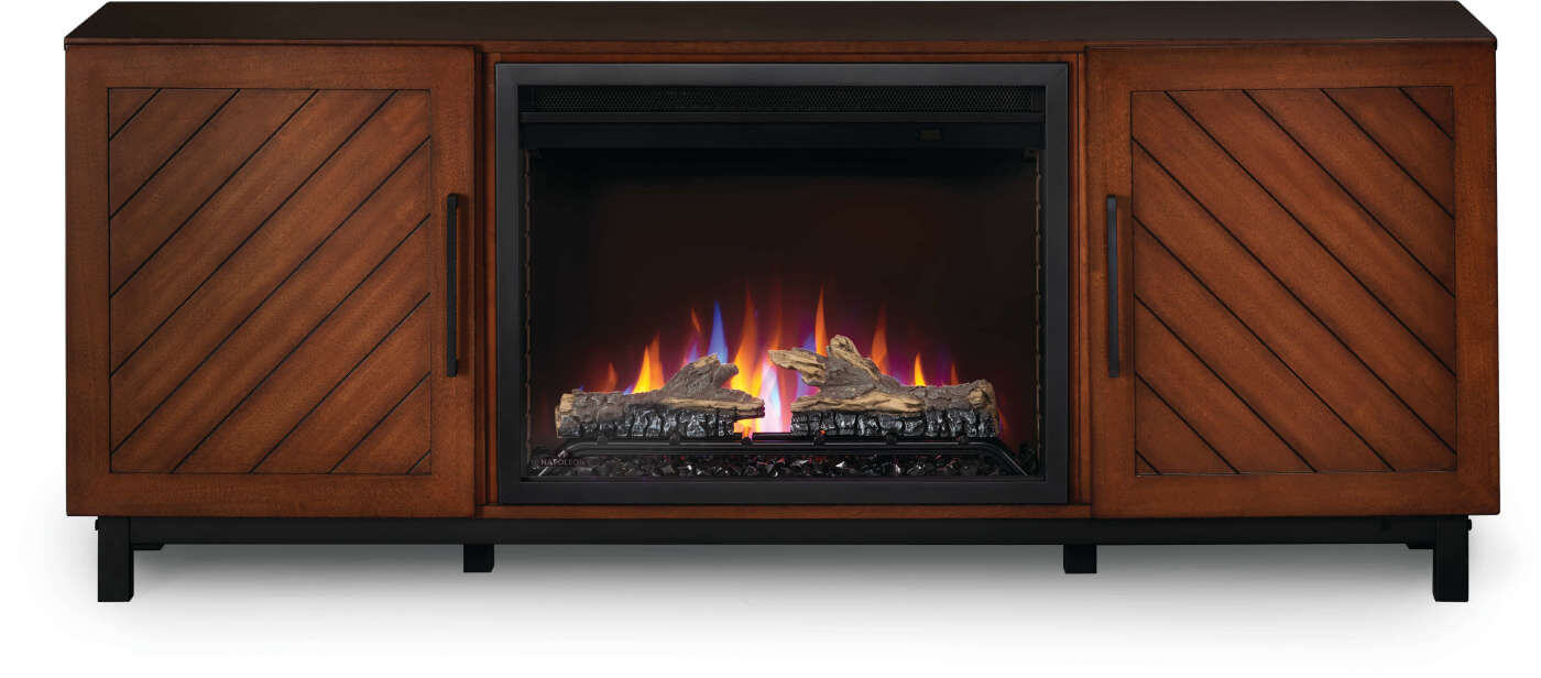 Napoleon The Bella Electric Fireplace Media Console NEFP26-3120WN
