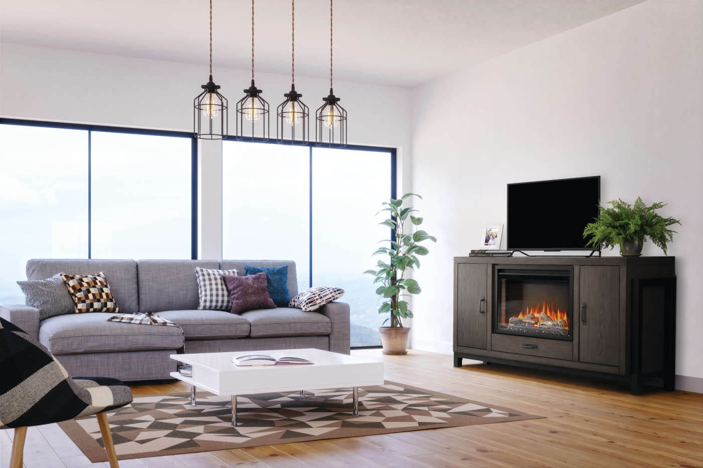 Napoleon The Franklin Electric Fireplace Mantel Package NEFP30-3020RK