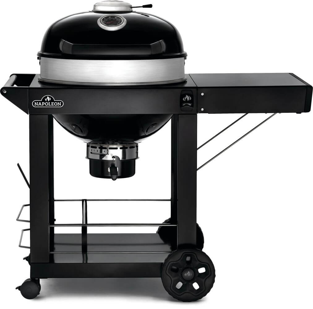 Napoleon Pro Cart Charcoal Kettle Grill PRO22K-CART-3
