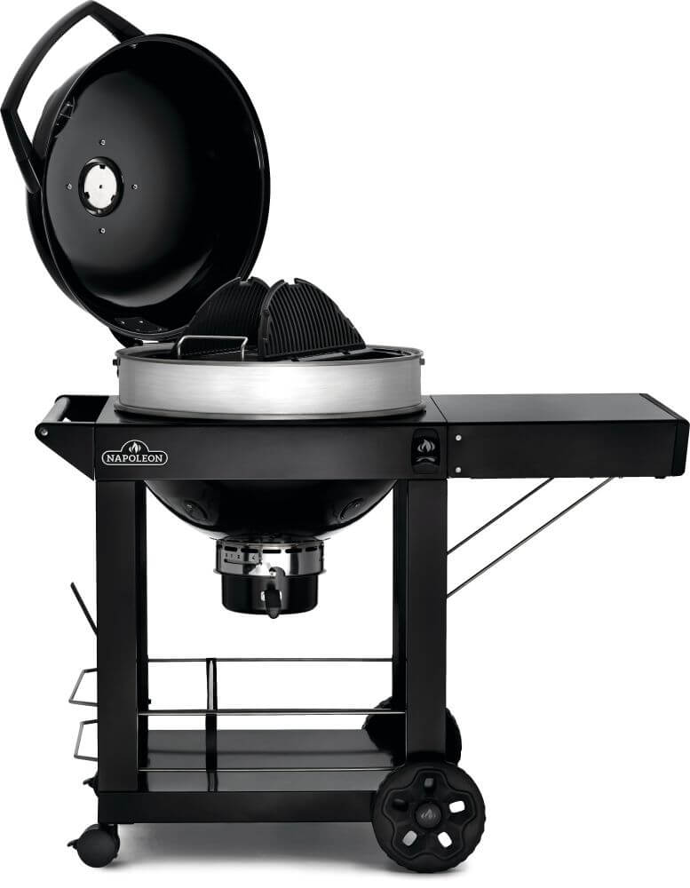 Napoleon Pro Cart Charcoal Kettle Grill PRO22K-CART-3
