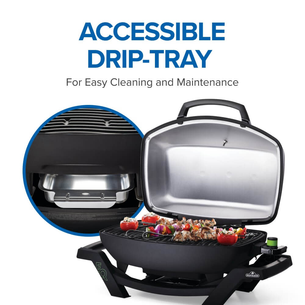 Napoleon TravelQ Pro Black Portable Electric Grill PRO285E-BK