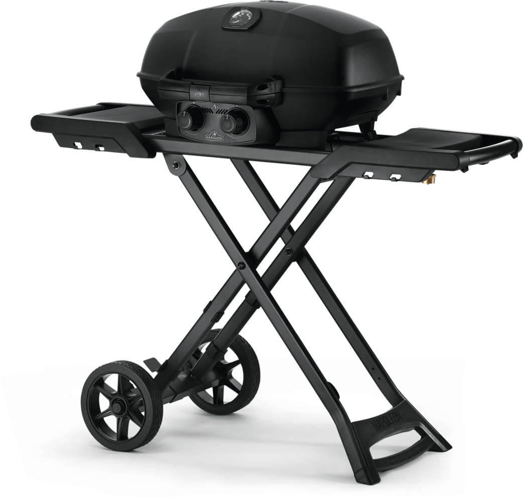 Napoleon Phantom TravelQ Pro 285 with Scissor Cart Portable Gas Grill PRO285X-MK-PHM