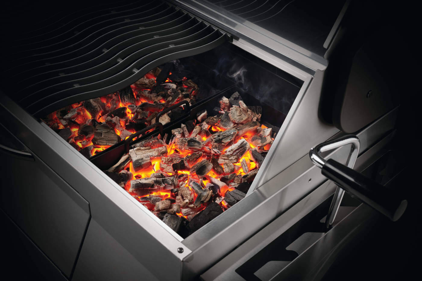 Napoleon Charcoal Professional Freestanding Grill PRO605CSS