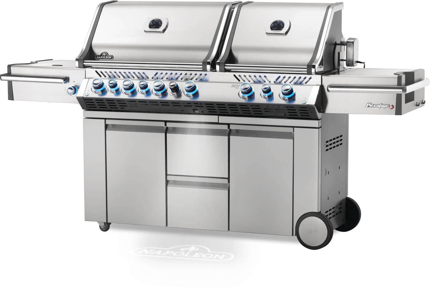 Napoleon Prestige Pro 825 RSBI with Power Side Burner Gas Grill