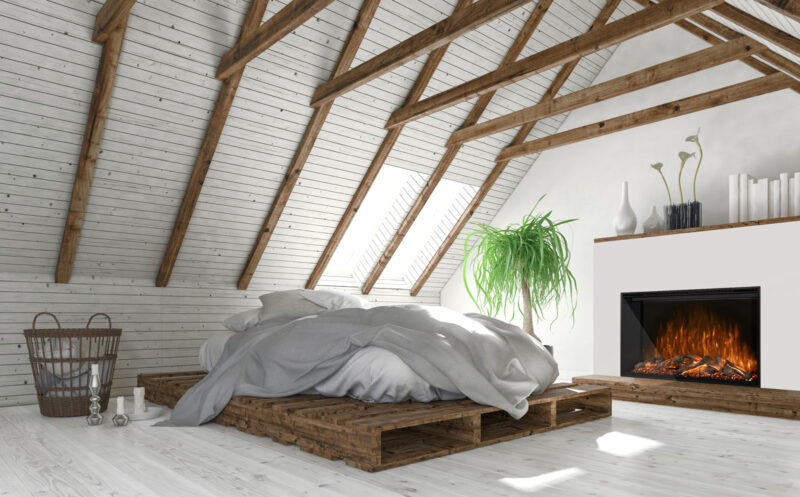 Modern Flames 54" REDSTONE TRADITIONAL ELECTRIC FIREPLACE RS-5435