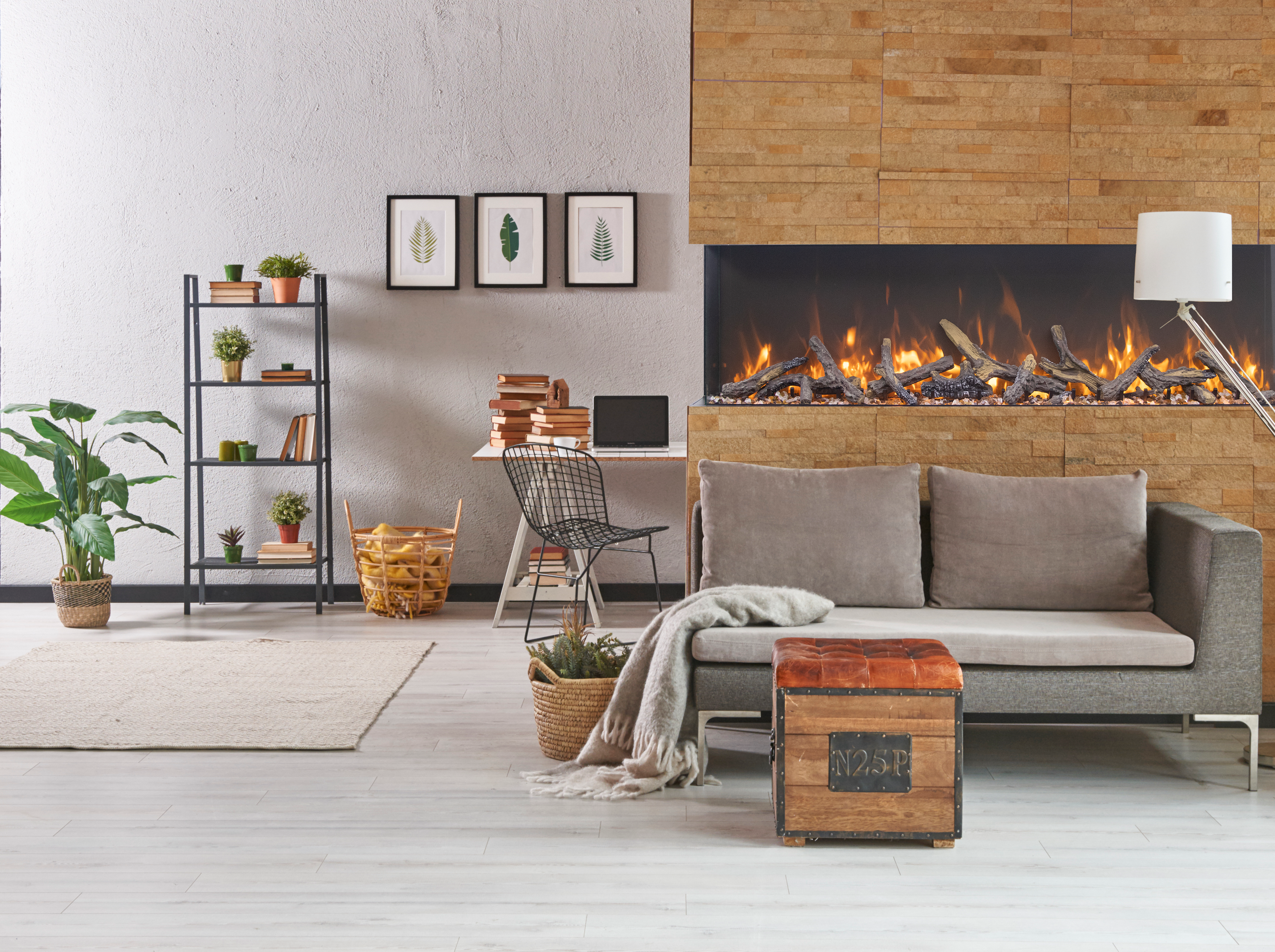 Amantii Tru View XT XL 40" Electric Fireplace 40-TRV-XT-XL