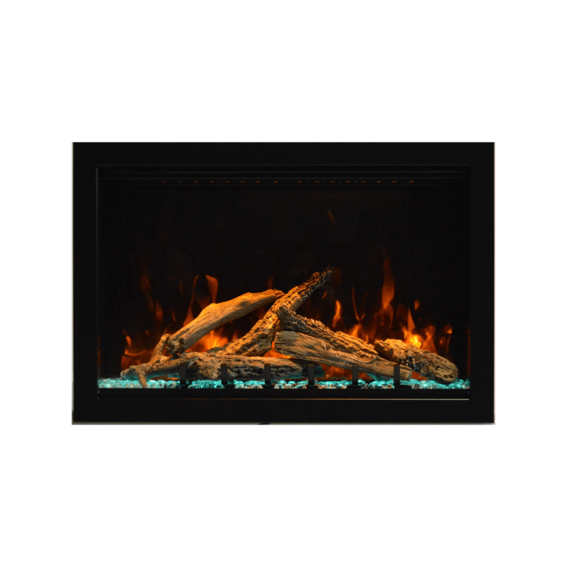 Amantii 33-inch Traditional Lumina Indoor/Outdoor Smart Electric Fireplace TRD-33-LUMINA