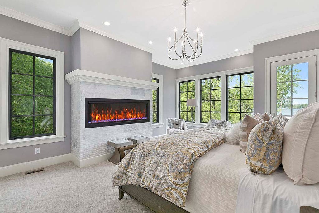 Amantii Symmetry Bespoke XT 100-inch Electric Fireplace SYM-100-XT-BESPOKE