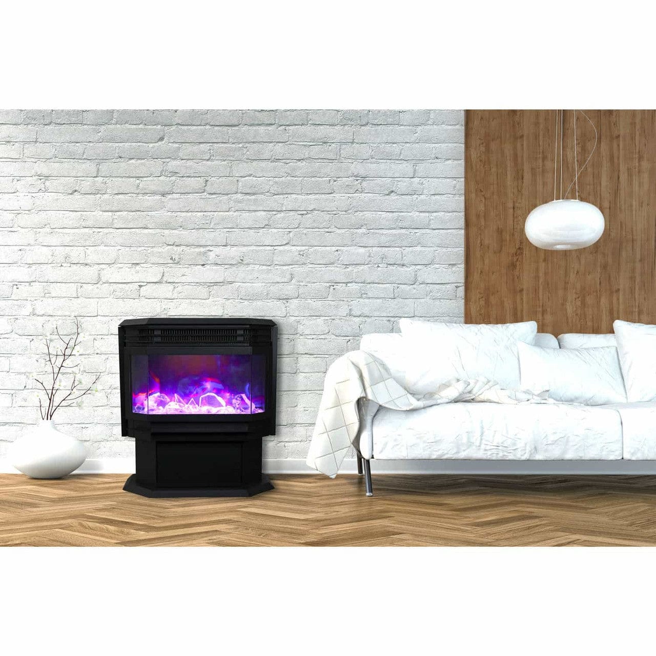 Amantii 26 inch Lumina Freestanding Electric Fireplace FS‐26‐922