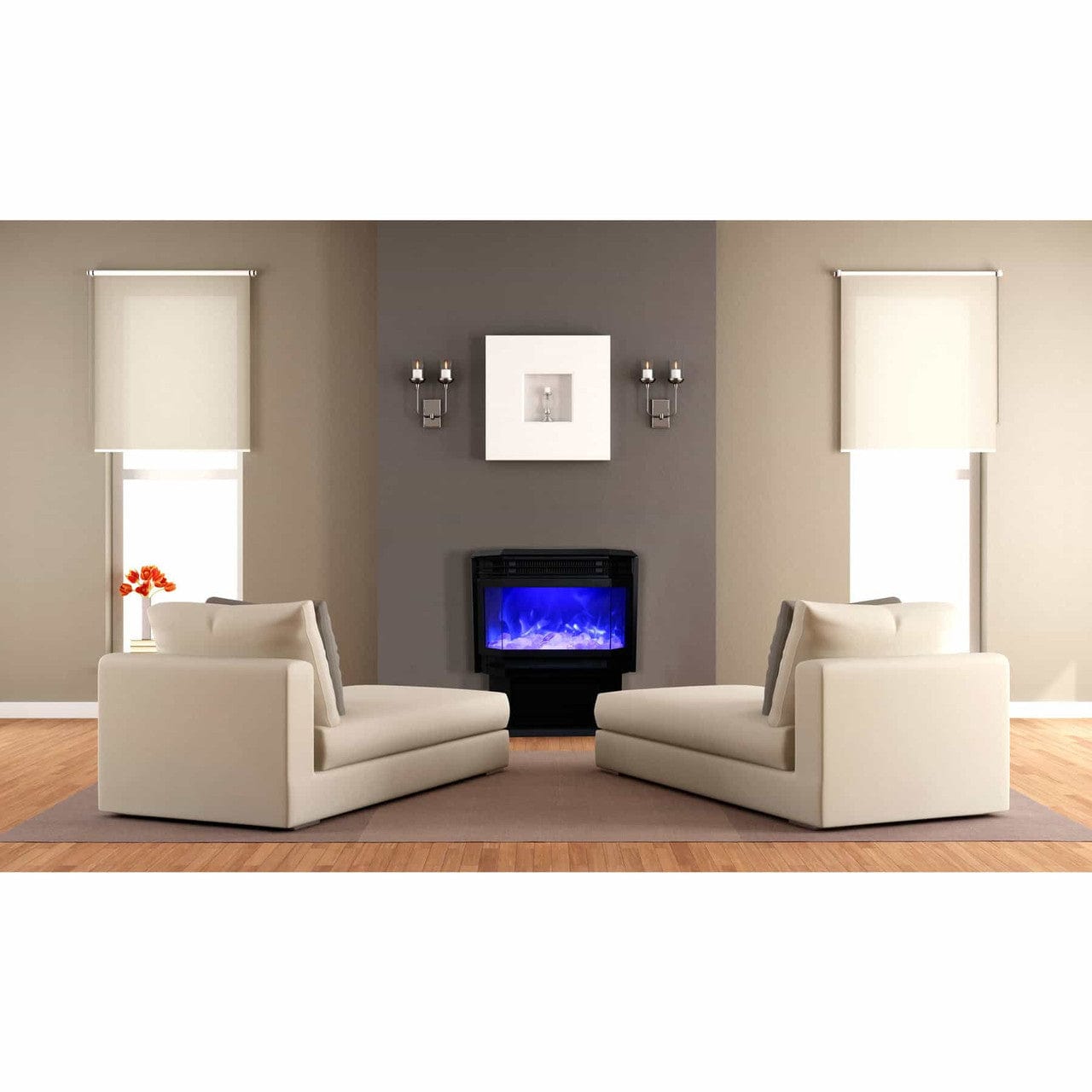Amantii 26 inch Lumina Freestanding Electric Fireplace FS‐26‐922
