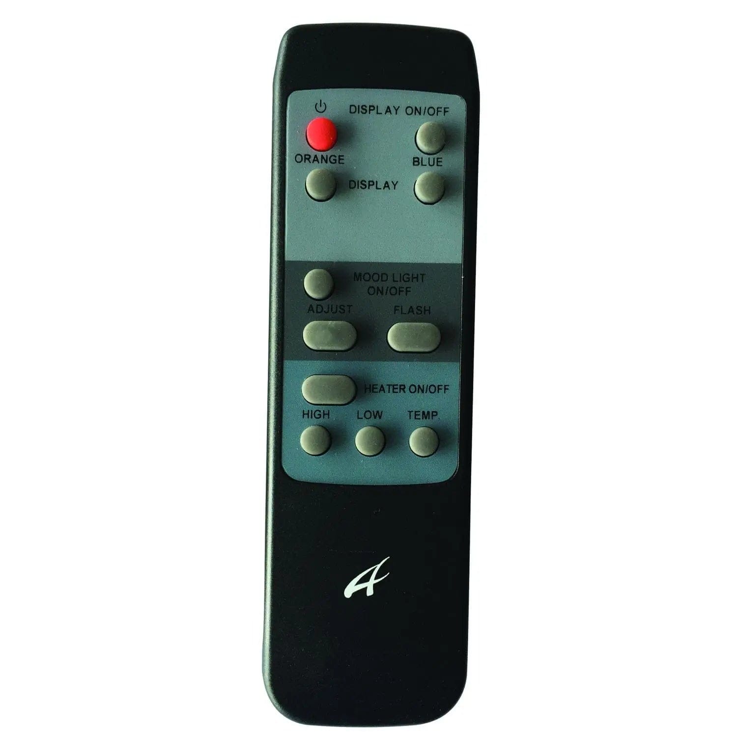 Amantii 30" Medium Insert Electric Fireplace INSERT-30-4026-BG with Black Glass Surround