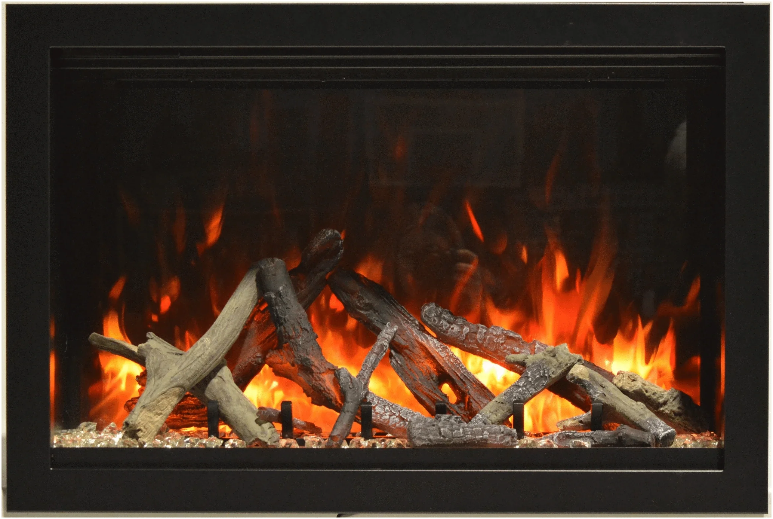 Amantii 38" Lumina Traditional Series Electric Fireplace TRD-38-LUMINA