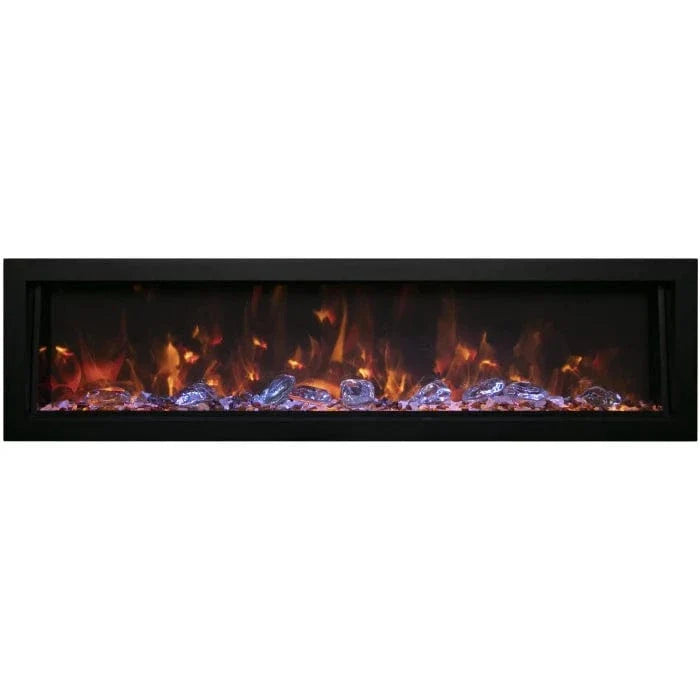 Amantii 40" Panorama BI Deep Smart Electric Fireplace BI-40-DEEP-ODLUMINA