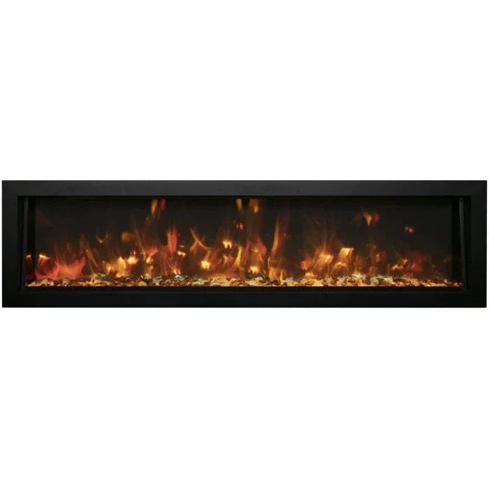 Amantii 40" Panorama BI Deep Smart Electric Fireplace BI-40-DEEP-ODLUMINA