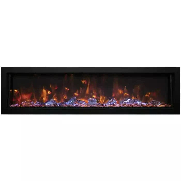 Amantii 40" Panorama BI Deep Smart Electric Fireplace BI-40-DEEP-ODLUMINA