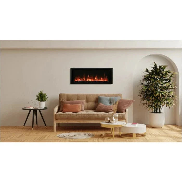 Amantii 40" Panorama BI Slim Lumina Smart Electric Fireplace