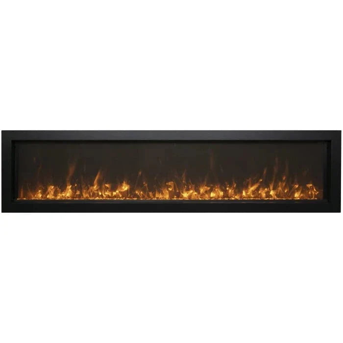 Amantii 40" Panorama BI Slim Lumina Smart Electric Fireplace