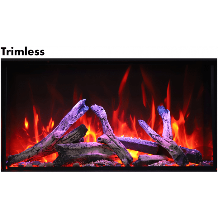 Amantii 50" Panorama BI Deep XT Smart Electric Fireplace