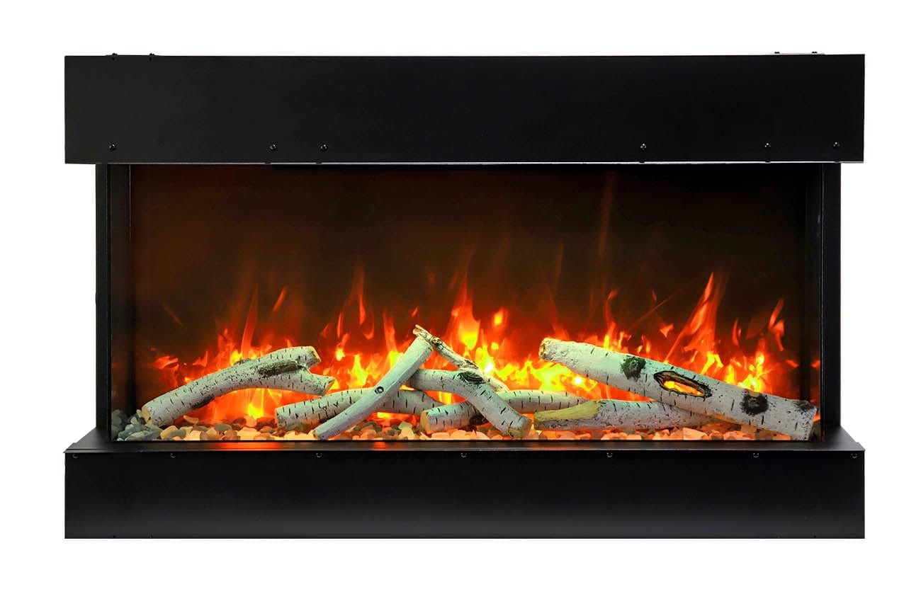 Amantii 50" True View Slim Smart Electric Fireplace 50-TRV-SLIM-LUMINA