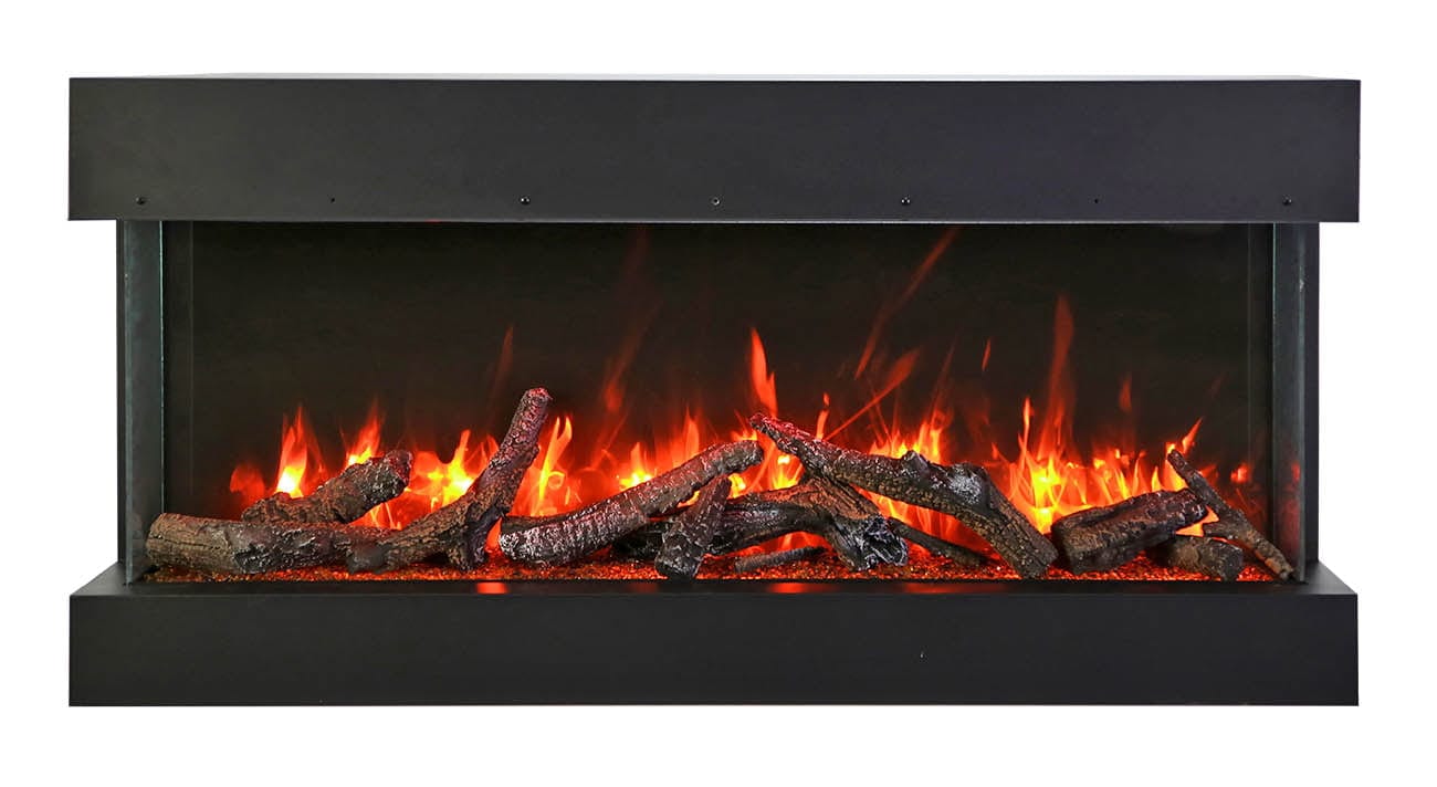 Amantii 50" True View Slim Smart Electric Fireplace 50-TRV-SLIM-LUMINA