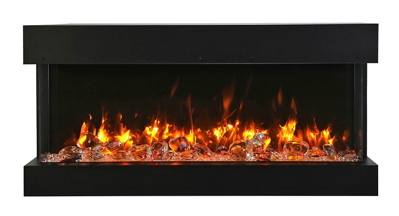 Amantii 50" True View Slim Smart Electric Fireplace 50-TRV-SLIM-LUMINA
