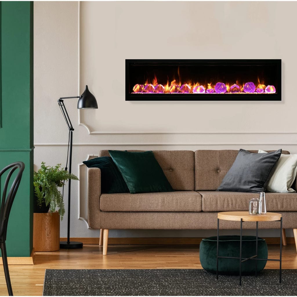 Amantii 60-inch Symmetry Lumina Electric Fireplace SYM-60-LUMINA