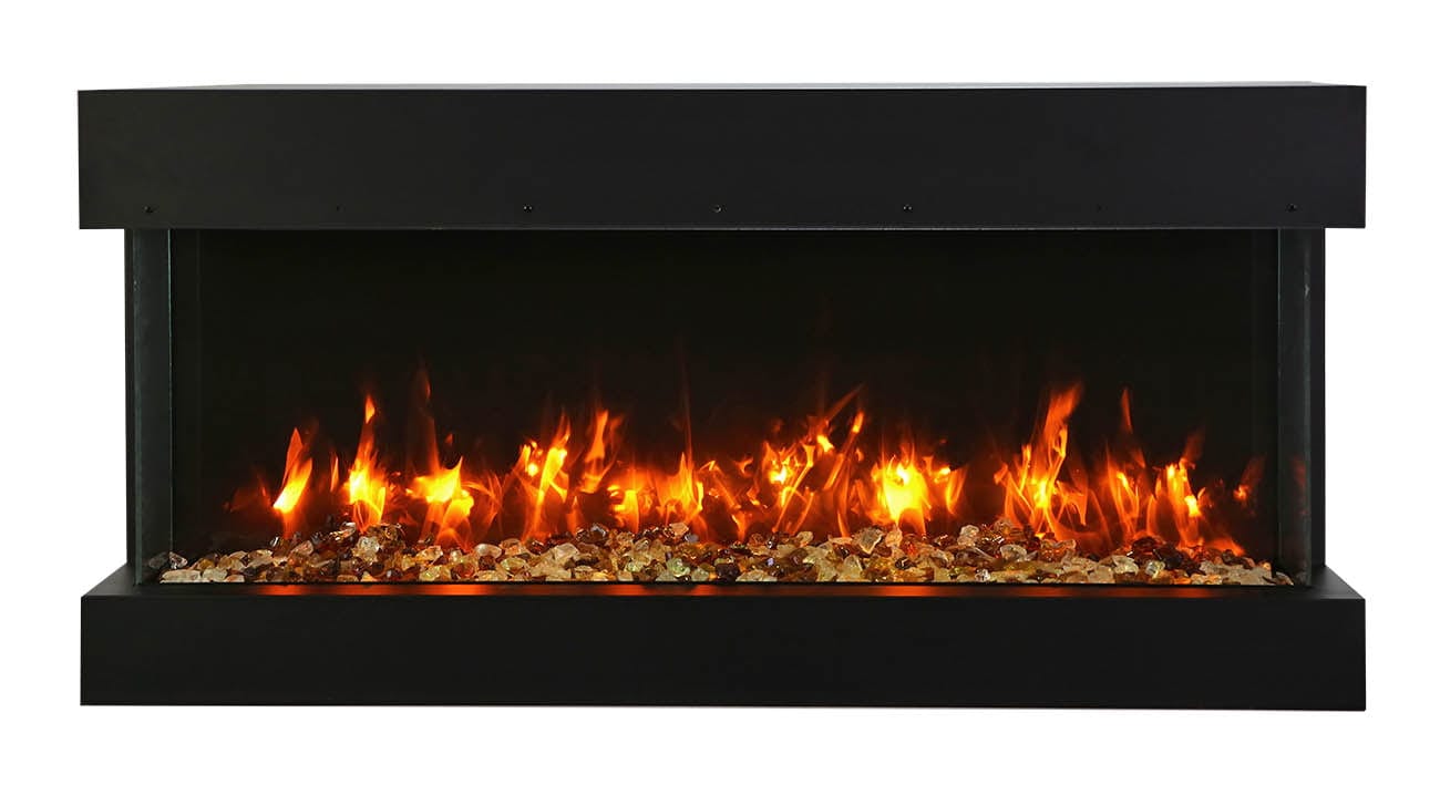 Amantii 72" True View Slim Smart Electric Fireplace 72-TRV-SLIM-LUMINA