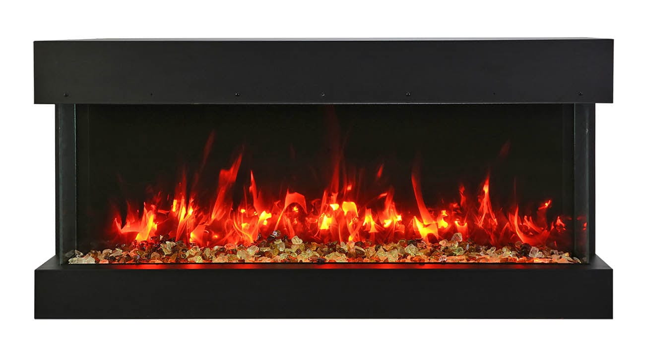 Amantii 72" True View Slim Smart Electric Fireplace 72-TRV-SLIM-LUMINA