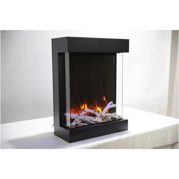 Amantii Cube Smart 20" Freestanding Electric Fireplace CUBE-2025WM