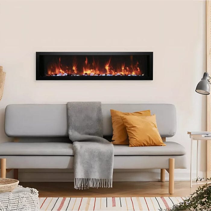 Amantii Non Smart Symmetry Series Xtra Slim Electric Fireplace WM-55-XS