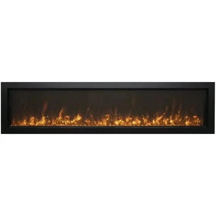 Amantii Panorama BI Slim 88" Smart Electric Fireplace BI-88-SLIM-OD