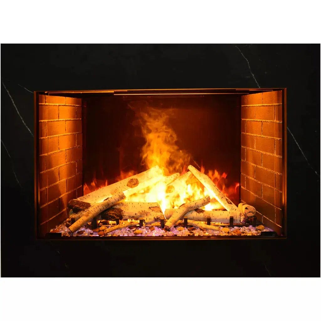Amantii Signature 38-inch Built-in Electric Fireplace BI-TRD-38-SIG