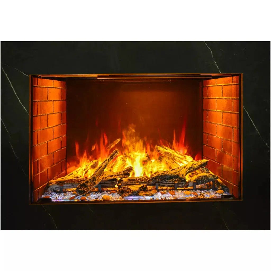 Amantii Signature 38-inch Built-in Electric Fireplace BI-TRD-38-SIG