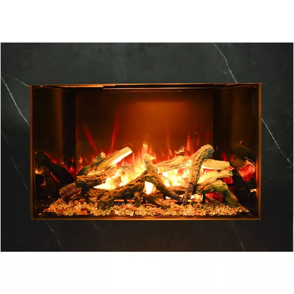 Amantii Signature 38-inch Built-in Electric Fireplace BI-TRD-38-SIG