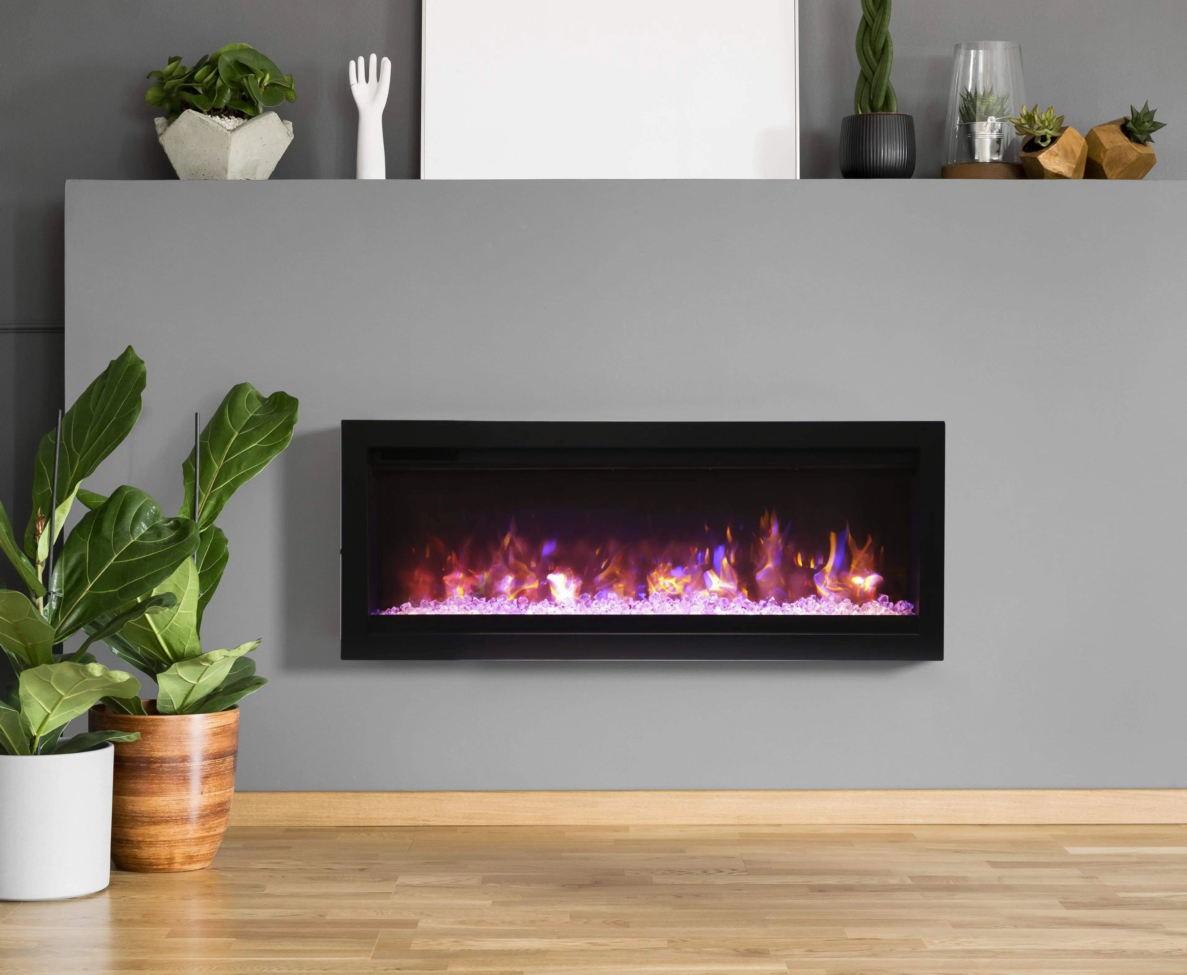Amantii Symmetry B 42" Electric Fireplace SYM-42-B