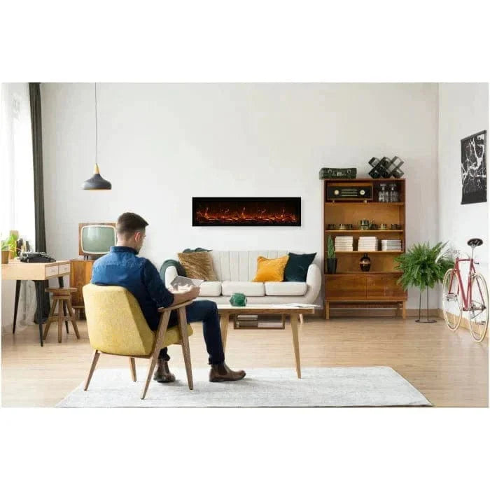 Amantii Symmetry Bespoke XT 88″ Electric Fireplace SYM-88-XT-BESPOKE