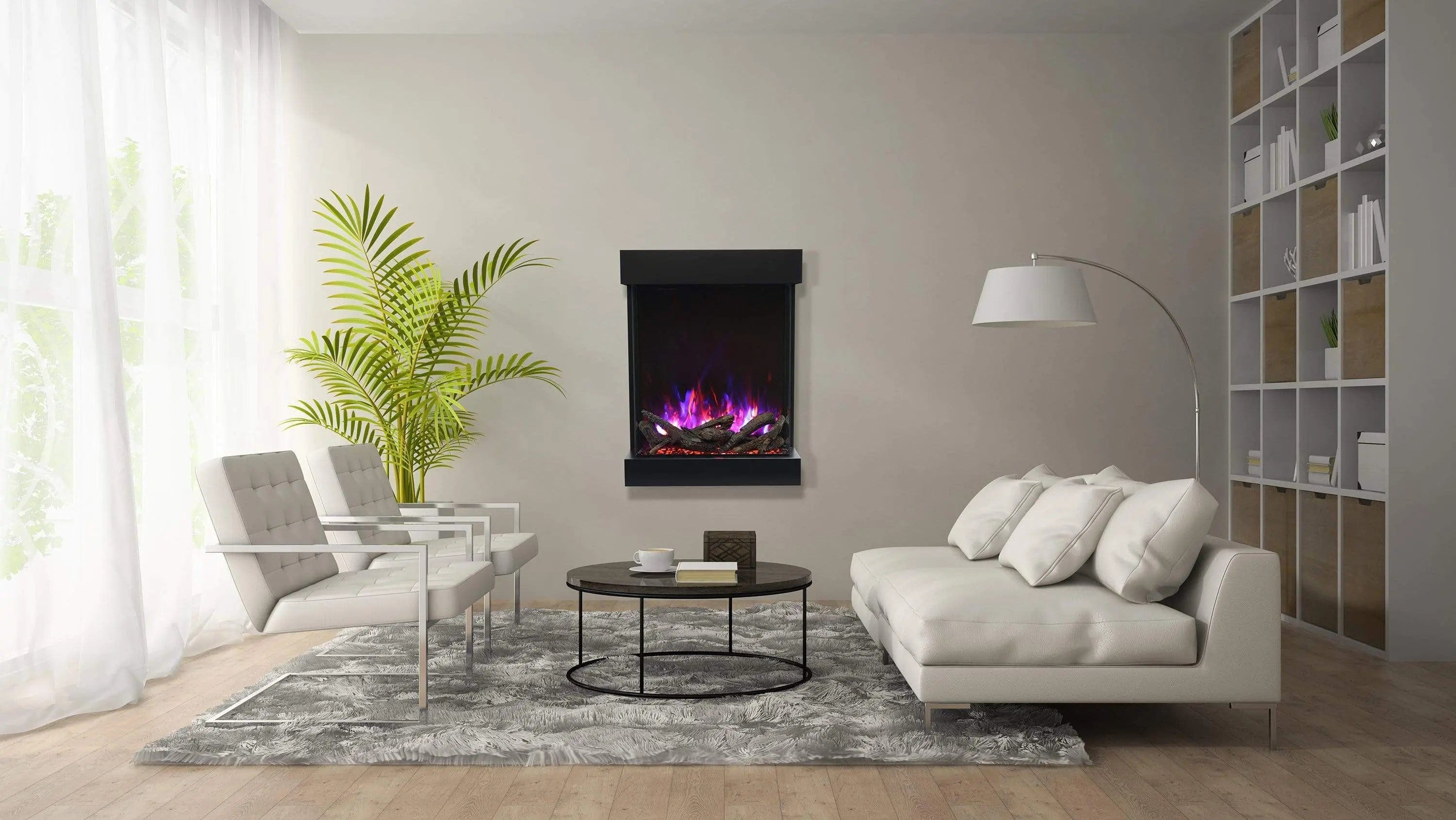 Amantii Tru-View Series Electric Fireplace 2939-TRU-VIEW-XL