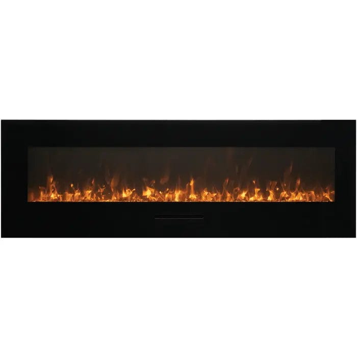 Amantii Wall Mount/Flush Mount 72" Electric Fireplace WM-FM-72-8123-BG