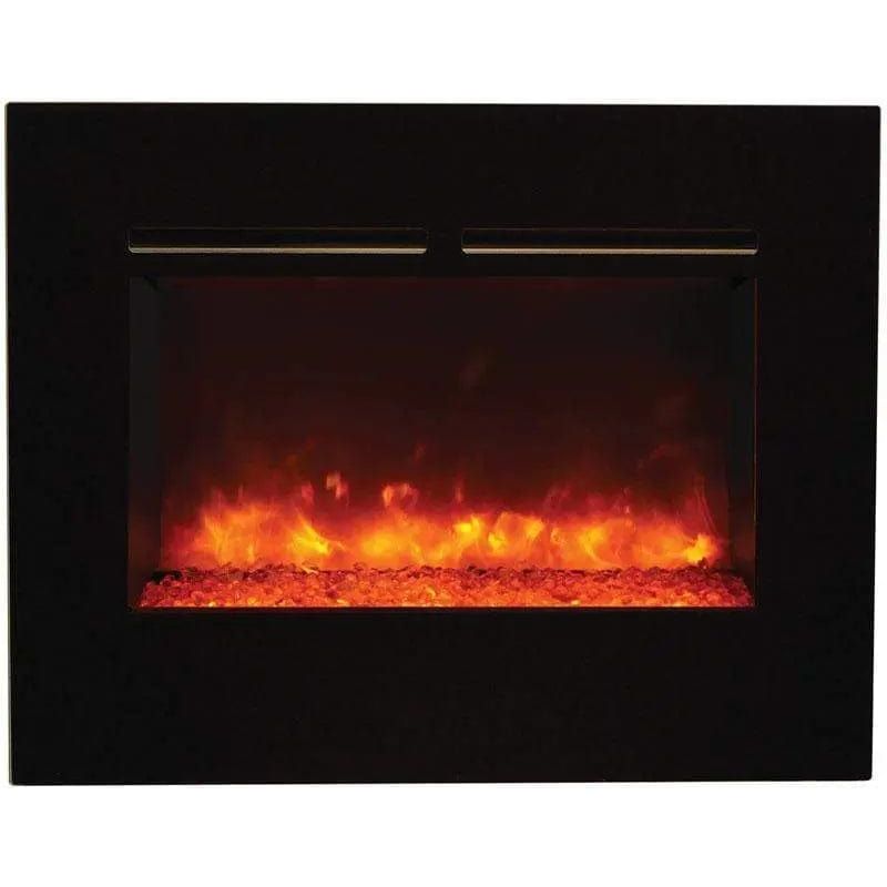 Amantii Zero Clearance Flush Mount 26" Electric Fireplace ZECL-26-2923-FLUSHMT-BG