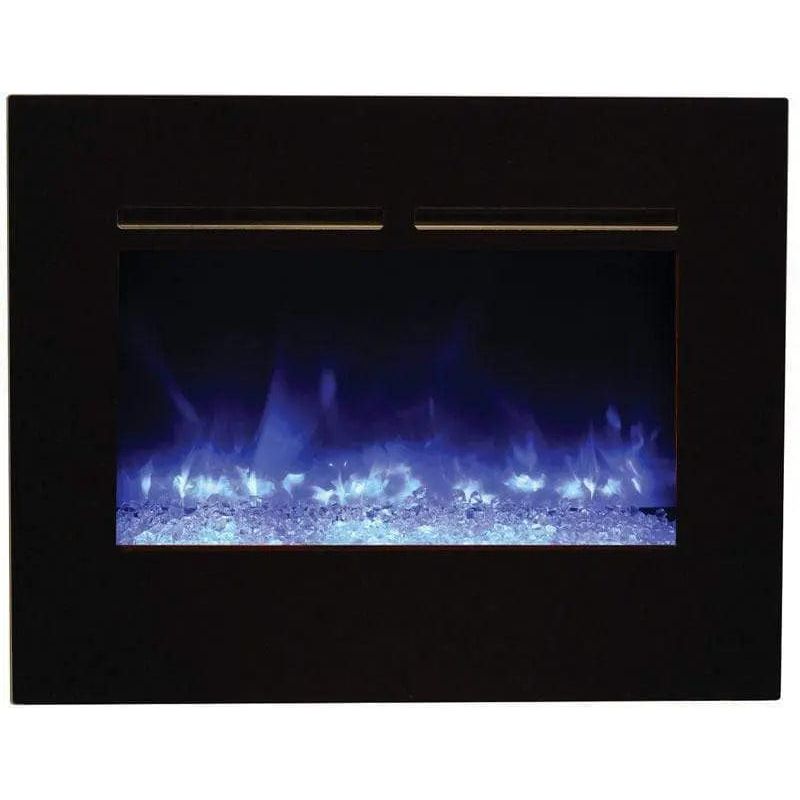 Amantii Zero Clearance Flush Mount 26" Electric Fireplace ZECL-26-2923-FLUSHMT-BG