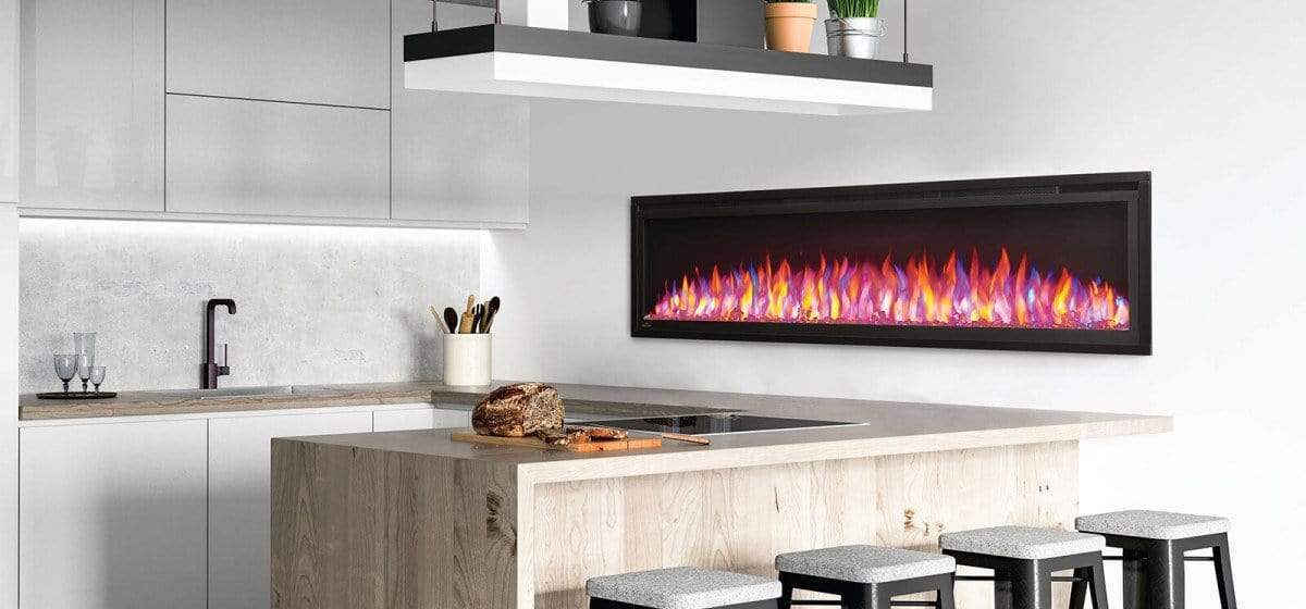 Napoleon Alluravision™ 60 Deep Depth Electric Fireplace NEFL60CHD-1
