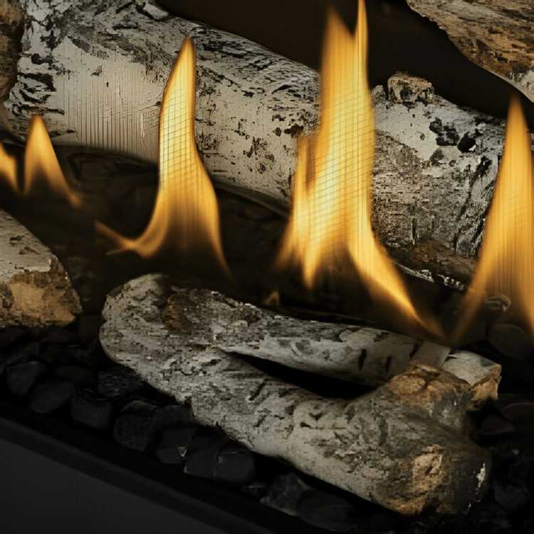 Napoleon Birch Log Kit For 42-Inch Ascent Linear Premium Fireplace BLKBLP42