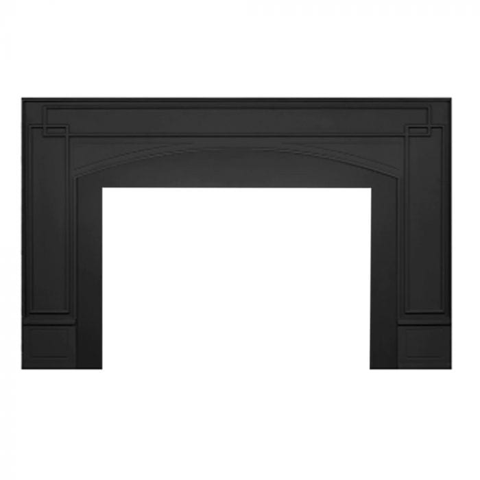 Napoleon Black Cast Iron Surround For Oakville ™ 3 And X3 Series Gas Fireplace Insert CISI3BK
