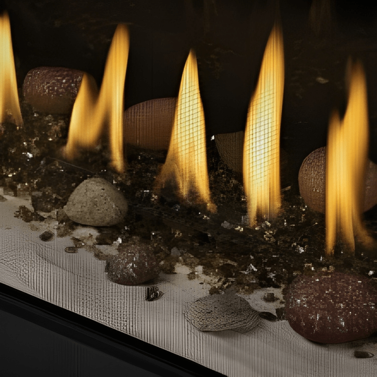 Napoleon Direct Vent Gas Fireplace Small Shore Fire Kit SFKS