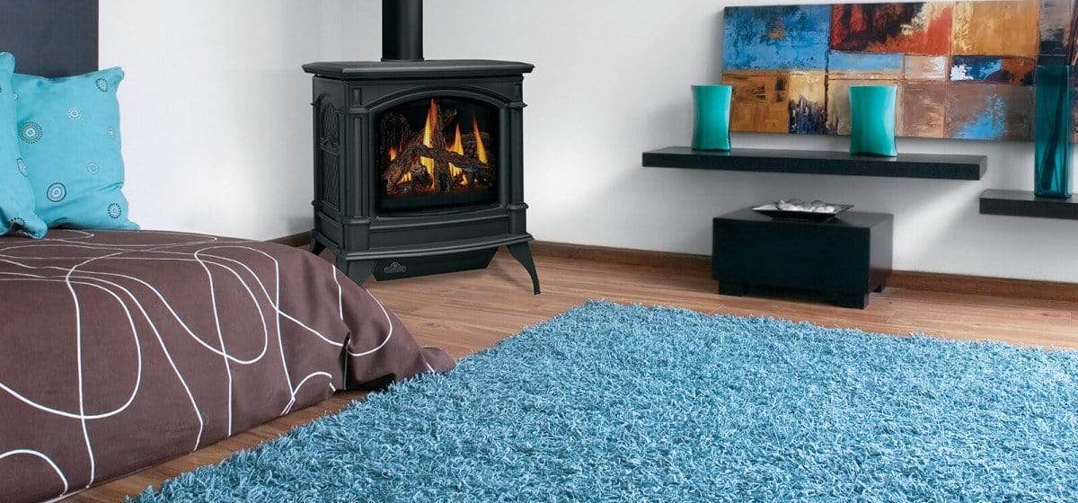Napoleon Knightsbridge™ Metallic Black Direct Vent Gas Stove GDS60-1NSB