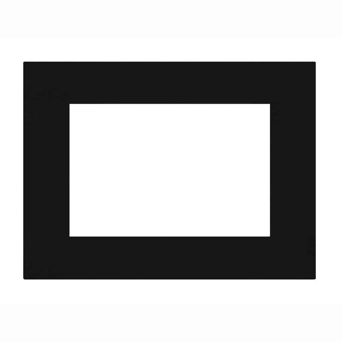 Napoleon Large Black 4 Sided Backerplate For Oakville ™ 3 And X3 Series Gas Fireplace Insert BK4B3142