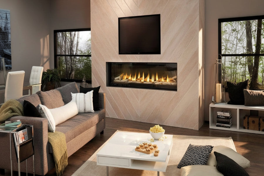 Napoleon Luxuria™ 62 See-Through Direct Vent Gas Fireplace LVX62