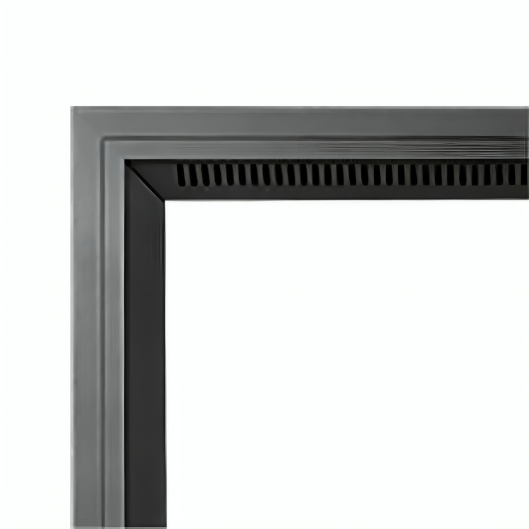 Napoleon Rectangular Black Surround with Safety Barrier RFK82-1SB