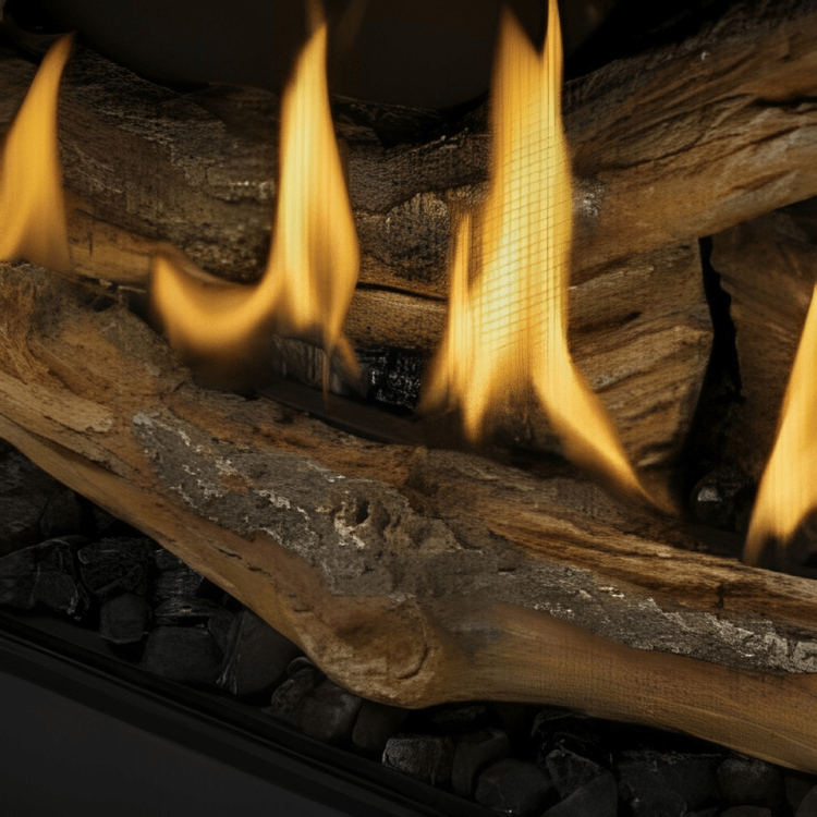Napoleon Split Oak Log Kit For 56-Inch Ascent Linear Premium Fireplace OLKBLP56