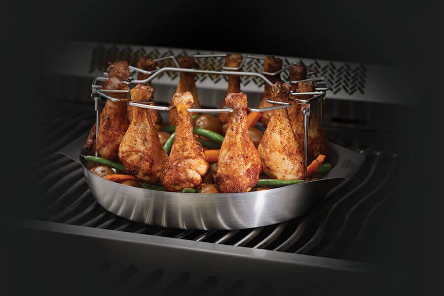 Napoleon Stainless Steel Chicken Leg Grill Rack 56032